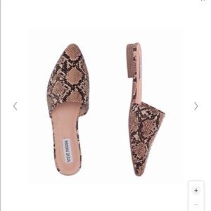 Steve Madden NWOT ‘Meekah’ snake print mule
